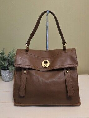 Yves Saint Laurent | Authentic Vintage Brown Sac Muse Two Leather Satchel